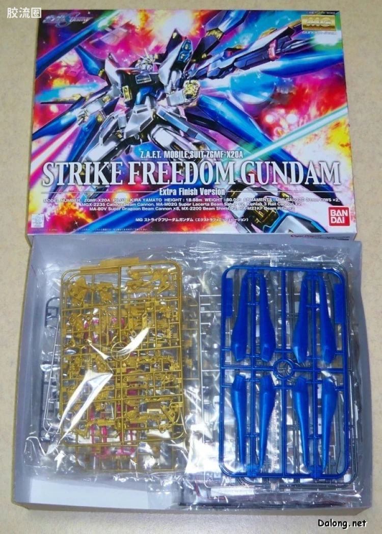 MG 彩色电镀版 强袭自由高达 Extra Finish版 - 图片
